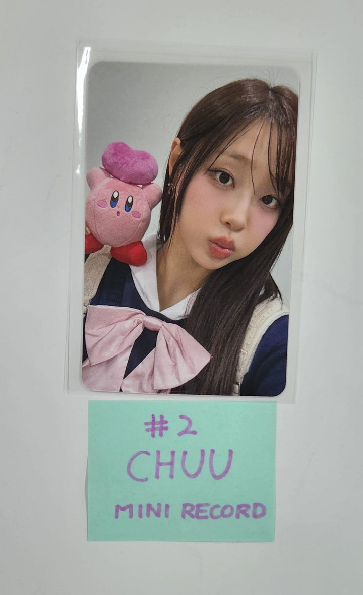 CHUU "Only cry in the rain" - Mini Record Fansign Event Photocard Round 2 [Platform Ver.] [25.5.29]