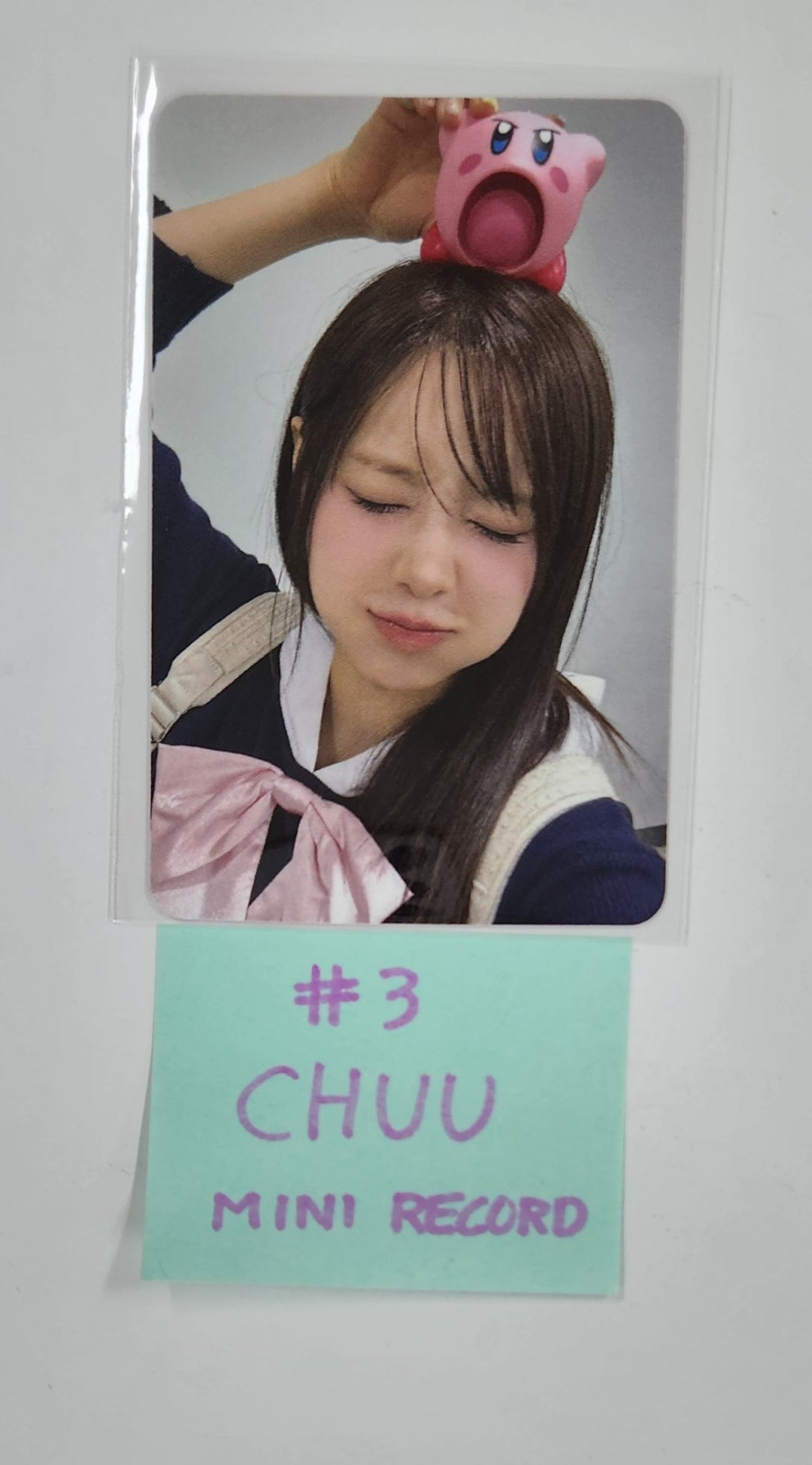 CHUU "Only cry in the rain" - Mini Record Fansign Event Photocard Round 2 [Platform Ver.] [25.5.29]