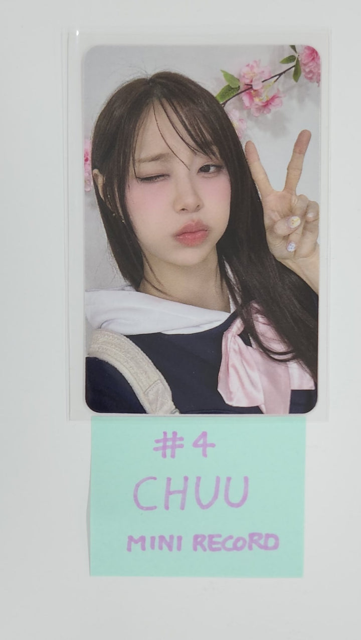 CHUU "Only cry in the rain" - Mini Record Fansign Event Photocard Round 2 [Platform Ver.] [25.5.29]