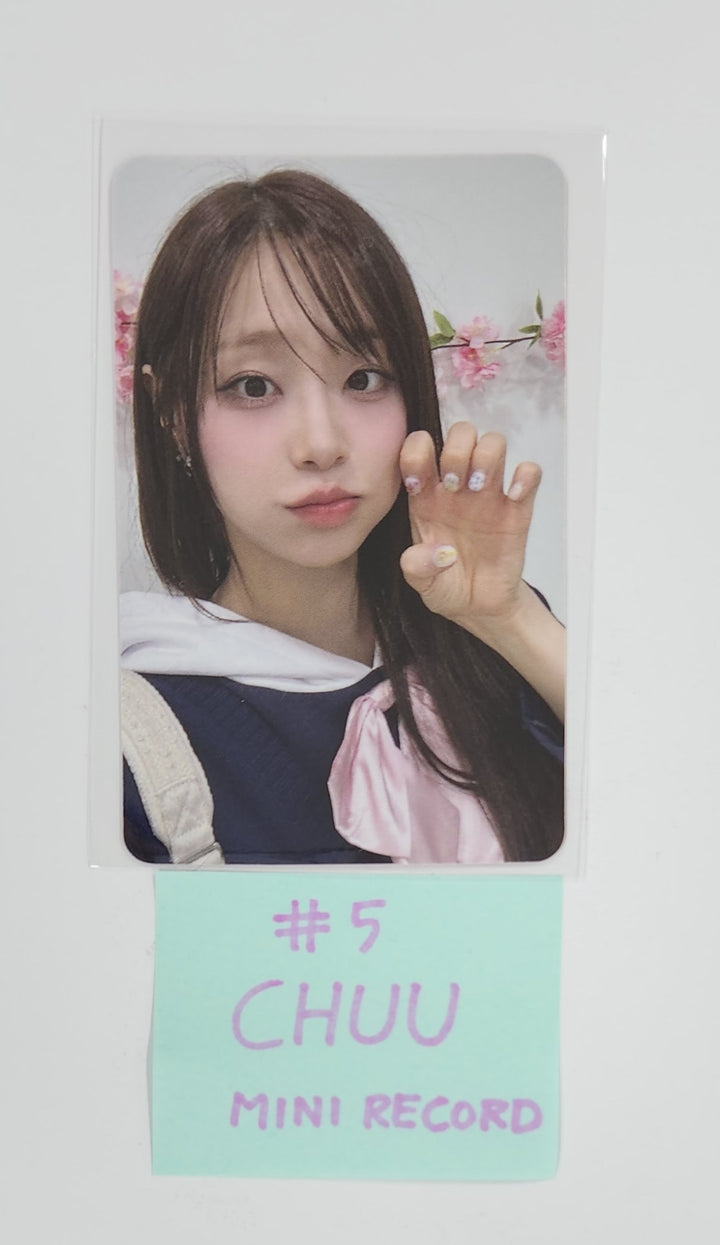 CHUU "Only cry in the rain" - Mini Record Fansign Event Photocard Round 2 [Platform Ver.] [25.5.29]