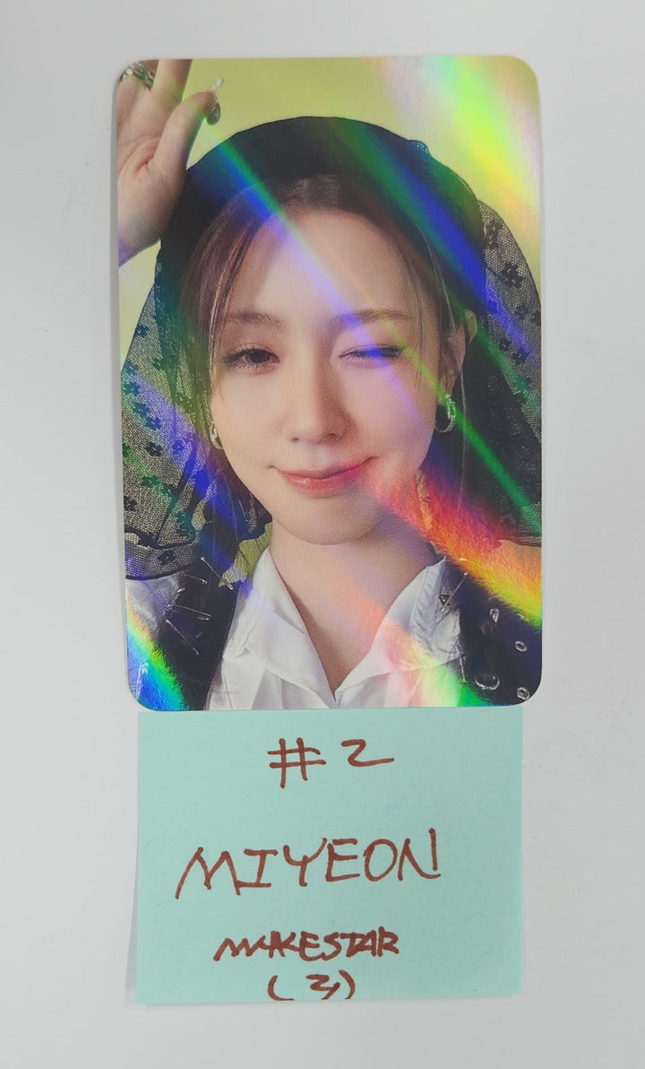 I-DLE "We are" - Makestar Fansign Event Photocard Round 2 [25.5.29]