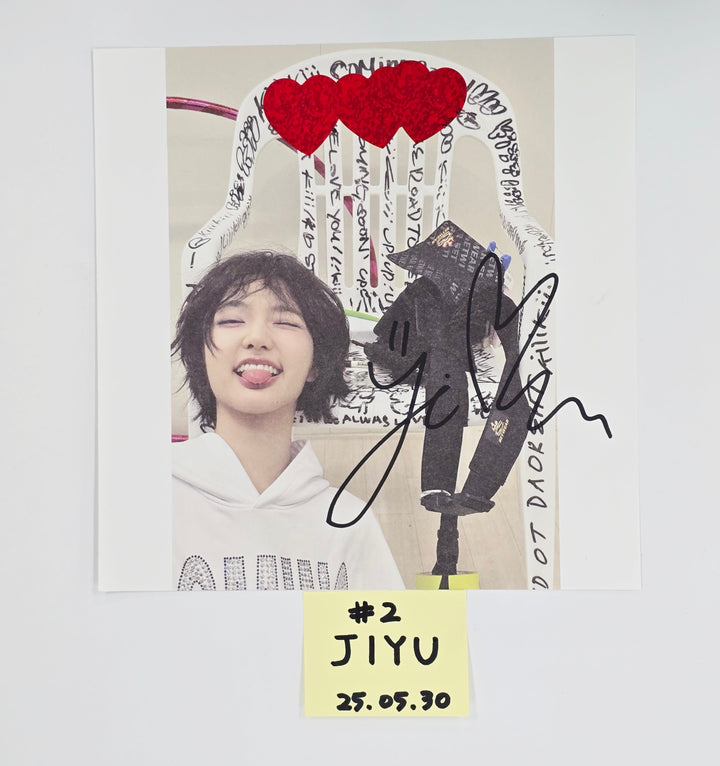 KiiiKiii "UNCUT GEM" - A Cut Page From Fansign Event Album [25.5.30]