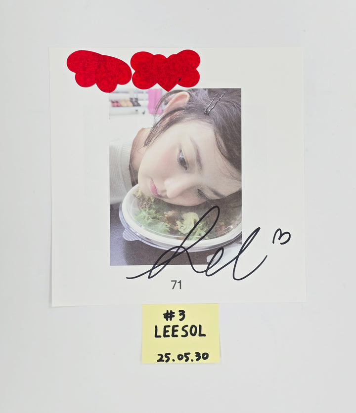 KiiiKiii "UNCUT GEM" - A Cut Page From Fansign Event Album [25.5.30]