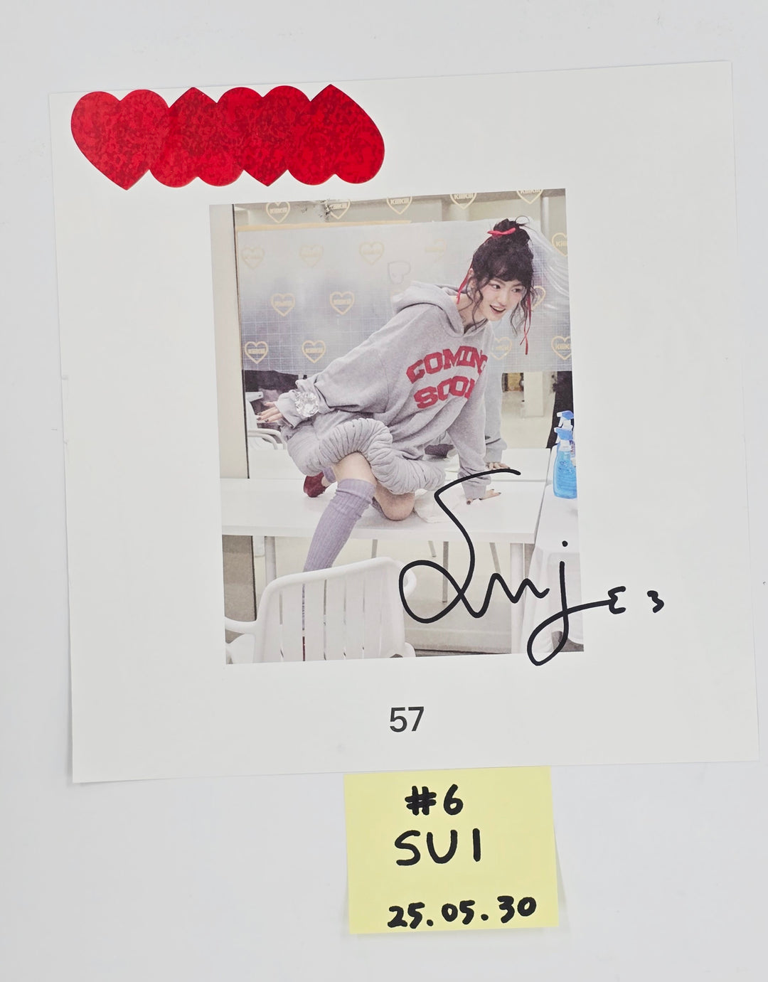 KiiiKiii "UNCUT GEM" - A Cut Page From Fansign Event Album [25.5.30]