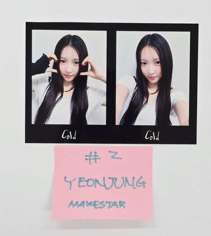 YOUNG POSSE "Cold" - Hand Autographed(Signed) Photocard, 2 Cut Photo [25.5.30]