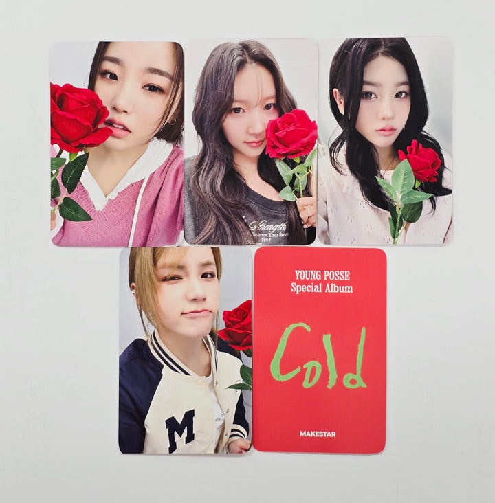 YOUNG POSSE "COLD" - Makestar Fansign Event Photocard [25.5.30]