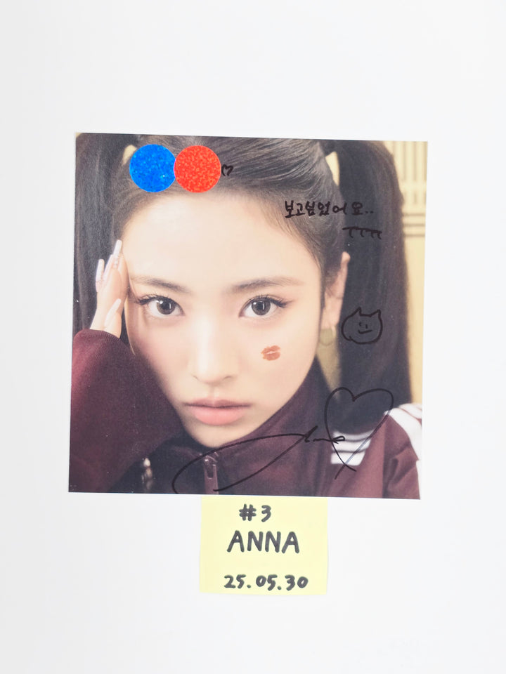 MEOVV "MY EYES OPEN VVIDE" -  A Cut Page From Fansign Event Album [25.5.30]