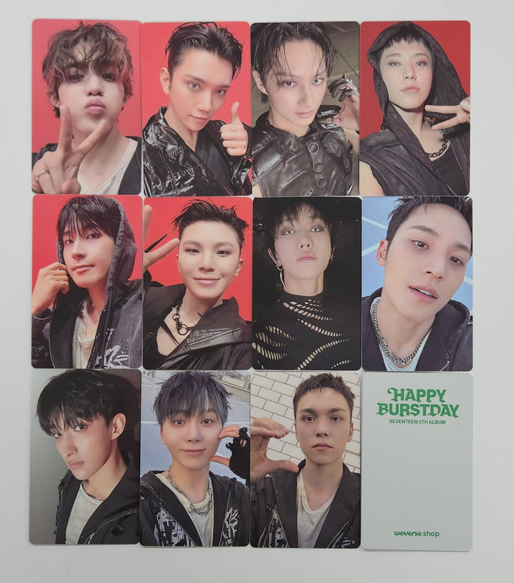 SEVENTEEN "HAPPY BURSTDAY" - Weverse Shop Pre-Order Benefit Photocard [DAREDEVIL Ver.] [25.5.30]