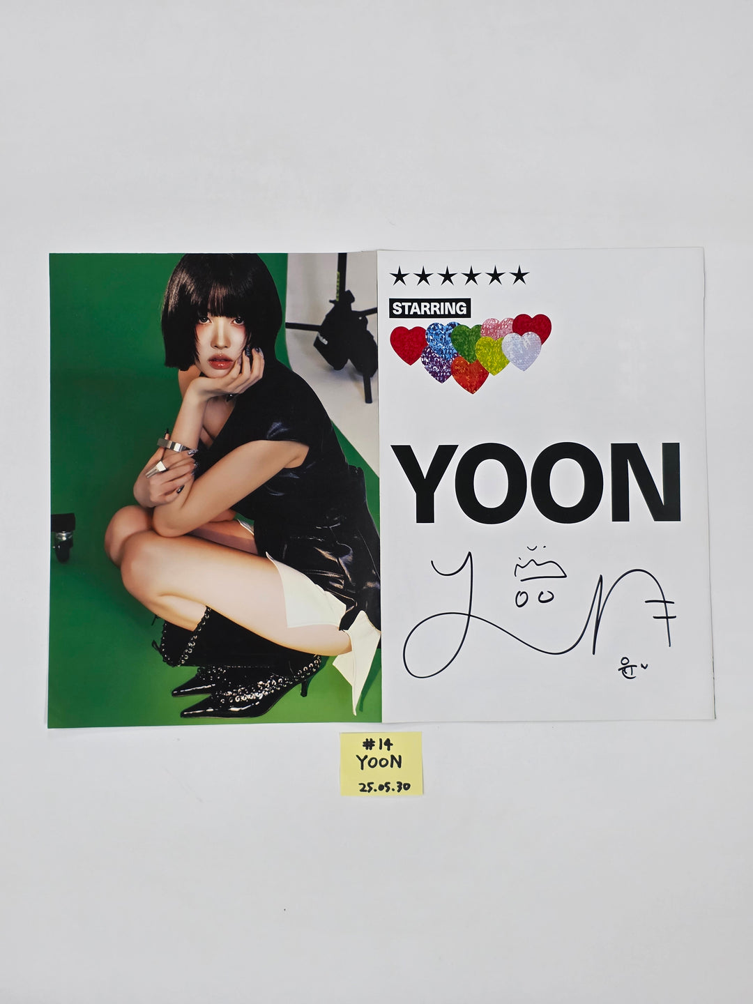 Stayc "S" -  A Cut Page From Fansign Event Album [25.5.30]