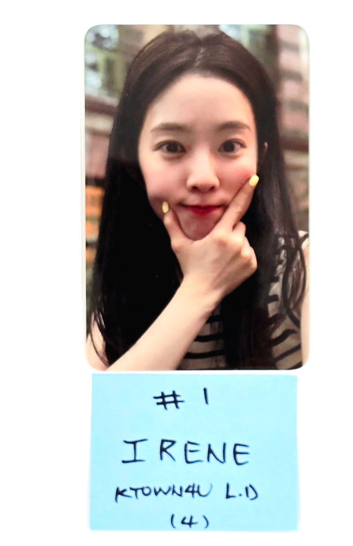IRENE & SEULGI (Of Red Velvet ) "TILT" - Ktown4U Lucky Draw Event Photocard [25.6.2]