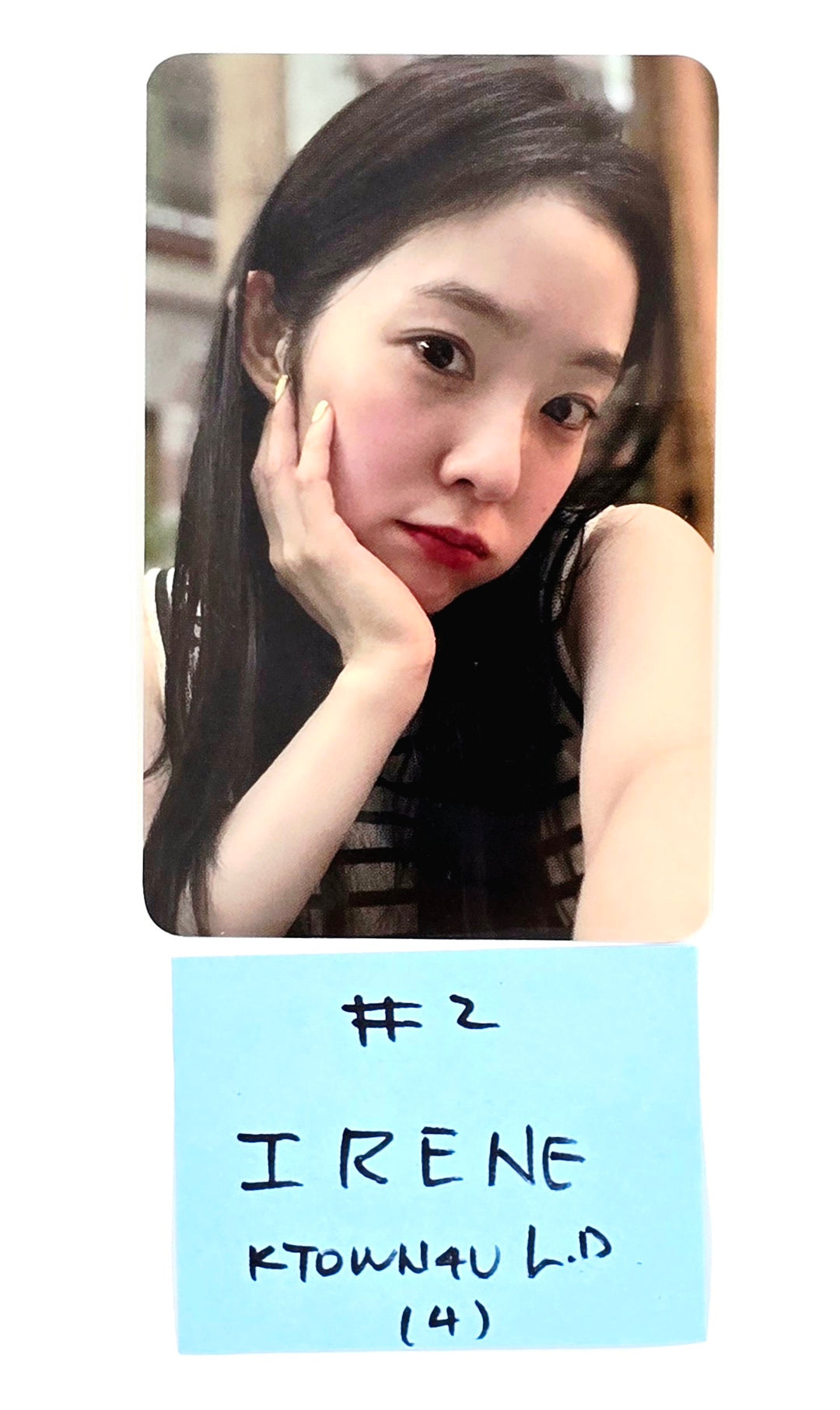 IRENE & SEULGI (Of Red Velvet ) "TILT" - Ktown4U Lucky Draw Event Photocard [25.6.2]