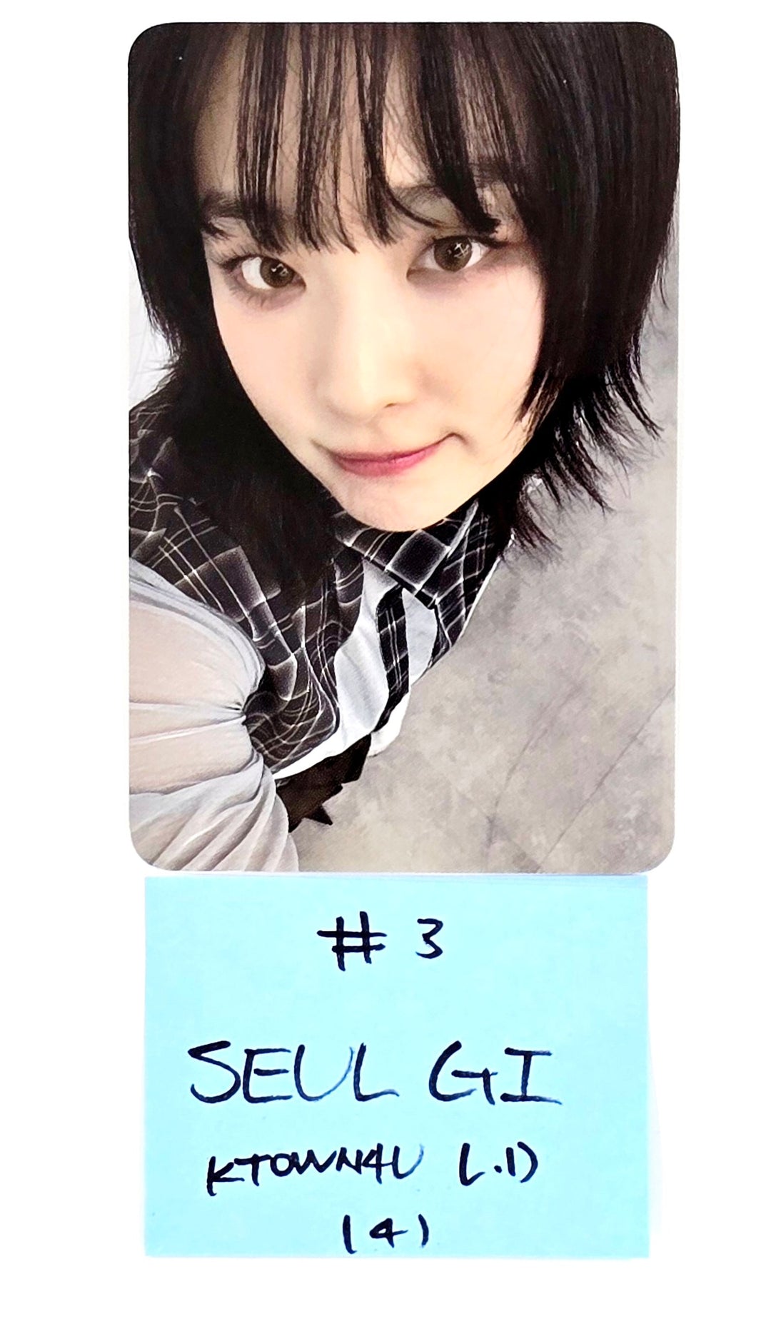 IRENE & SEULGI (Of Red Velvet ) "TILT" - Ktown4U Lucky Draw Event Photocard [25.6.2]