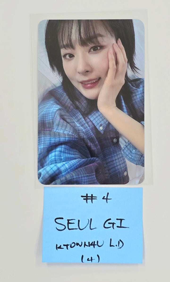 IRENE & SEULGI (Of Red Velvet ) "TILT" - Ktown4U Lucky Draw Event Photocard [25.6.2]