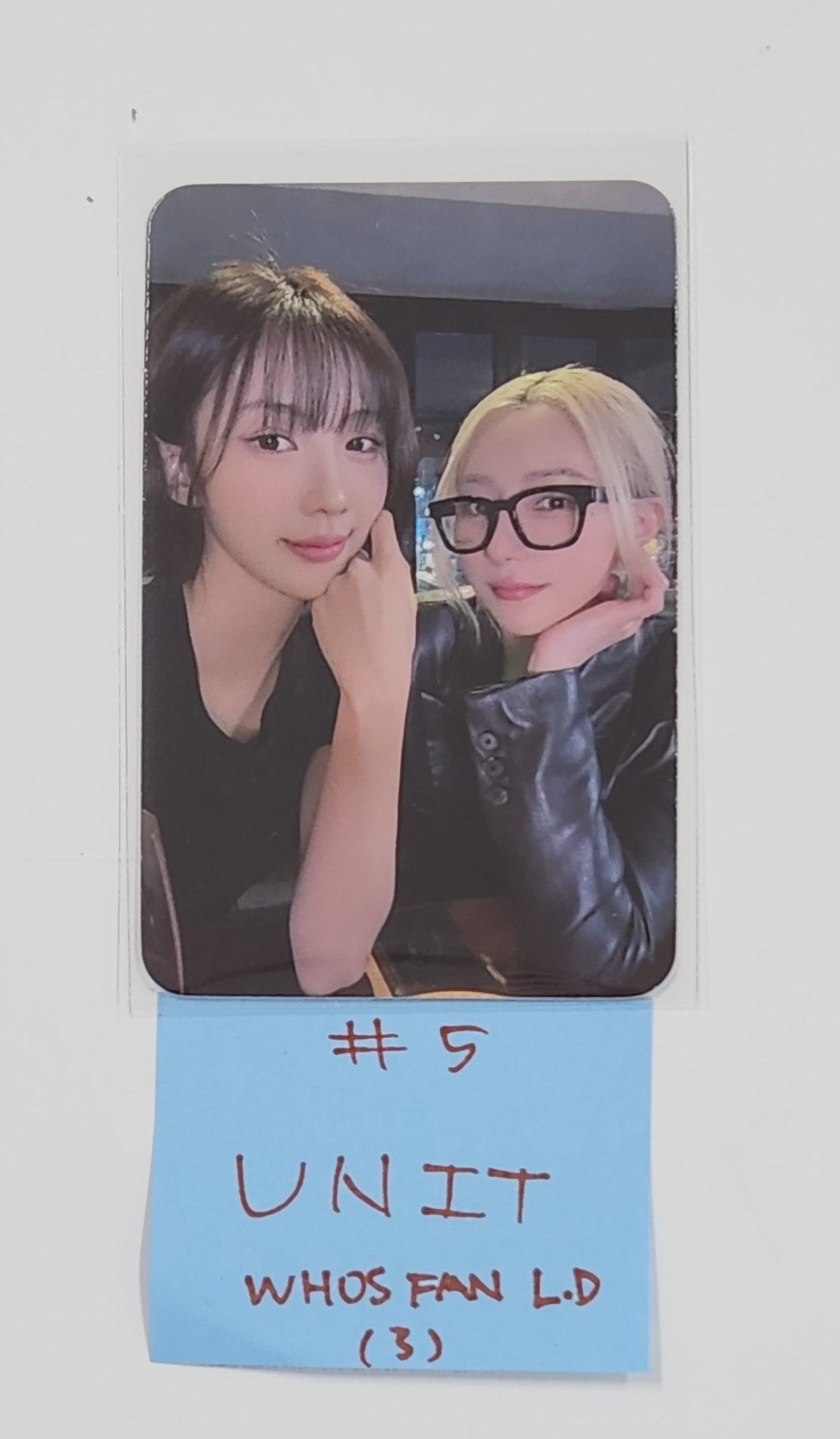 UAU "Playlist #You Are You" - Who's Fan Cafe Lucky Draw Event Photocard [25.6.4]