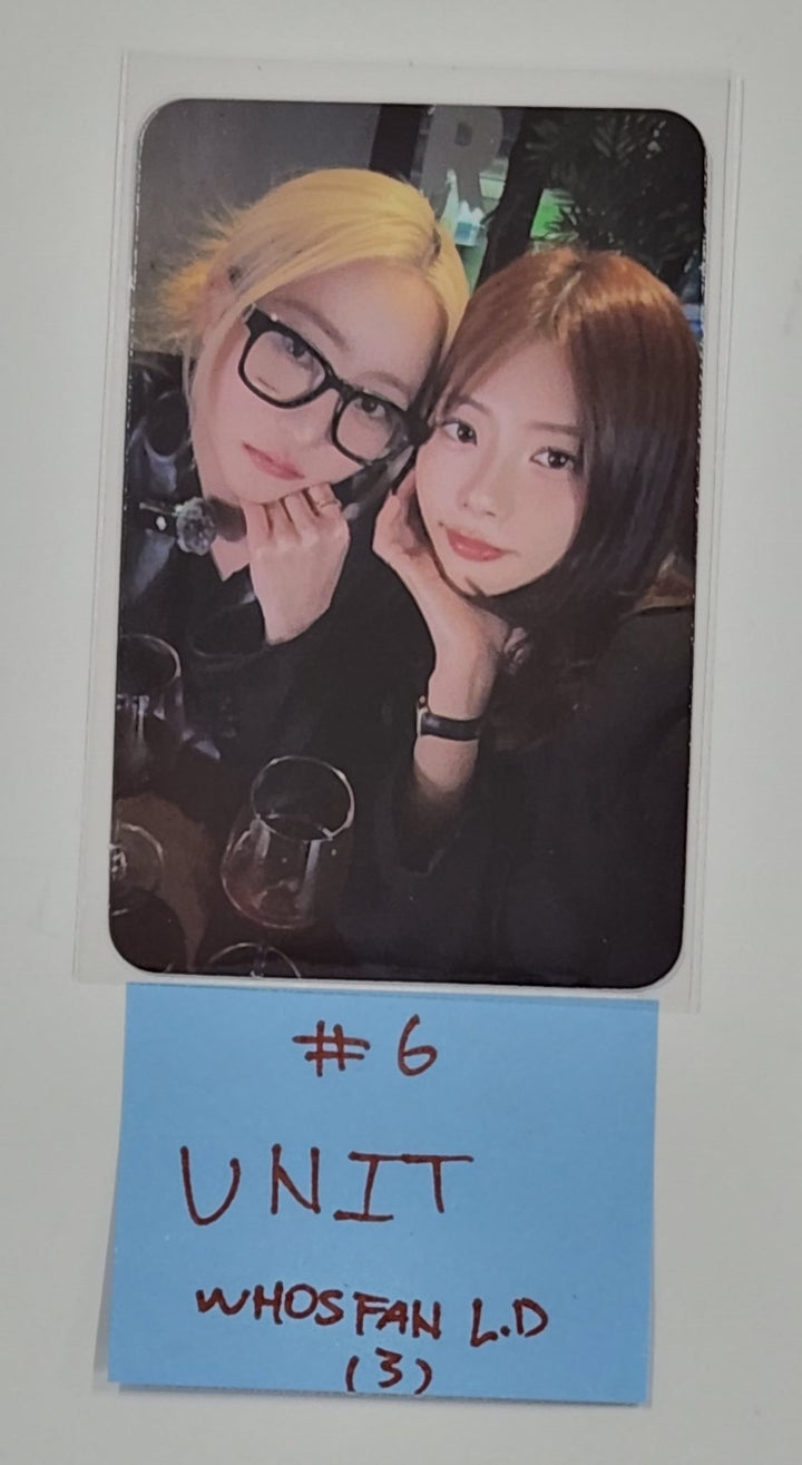 UAU "Playlist #You Are You" - Who's Fan Cafe Lucky Draw Event Photocard [25.6.4]