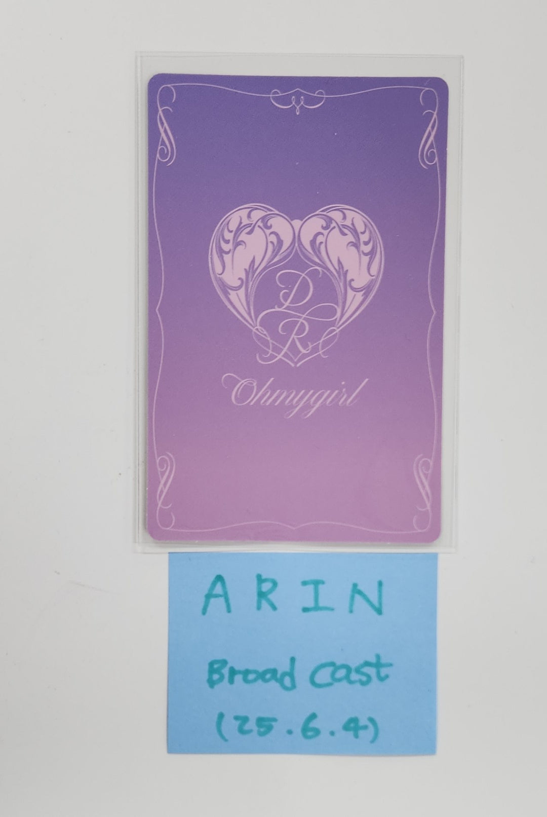 Arin (Of Oh My Girl) "Classified" - Broadcast Photocard [25.6.4]