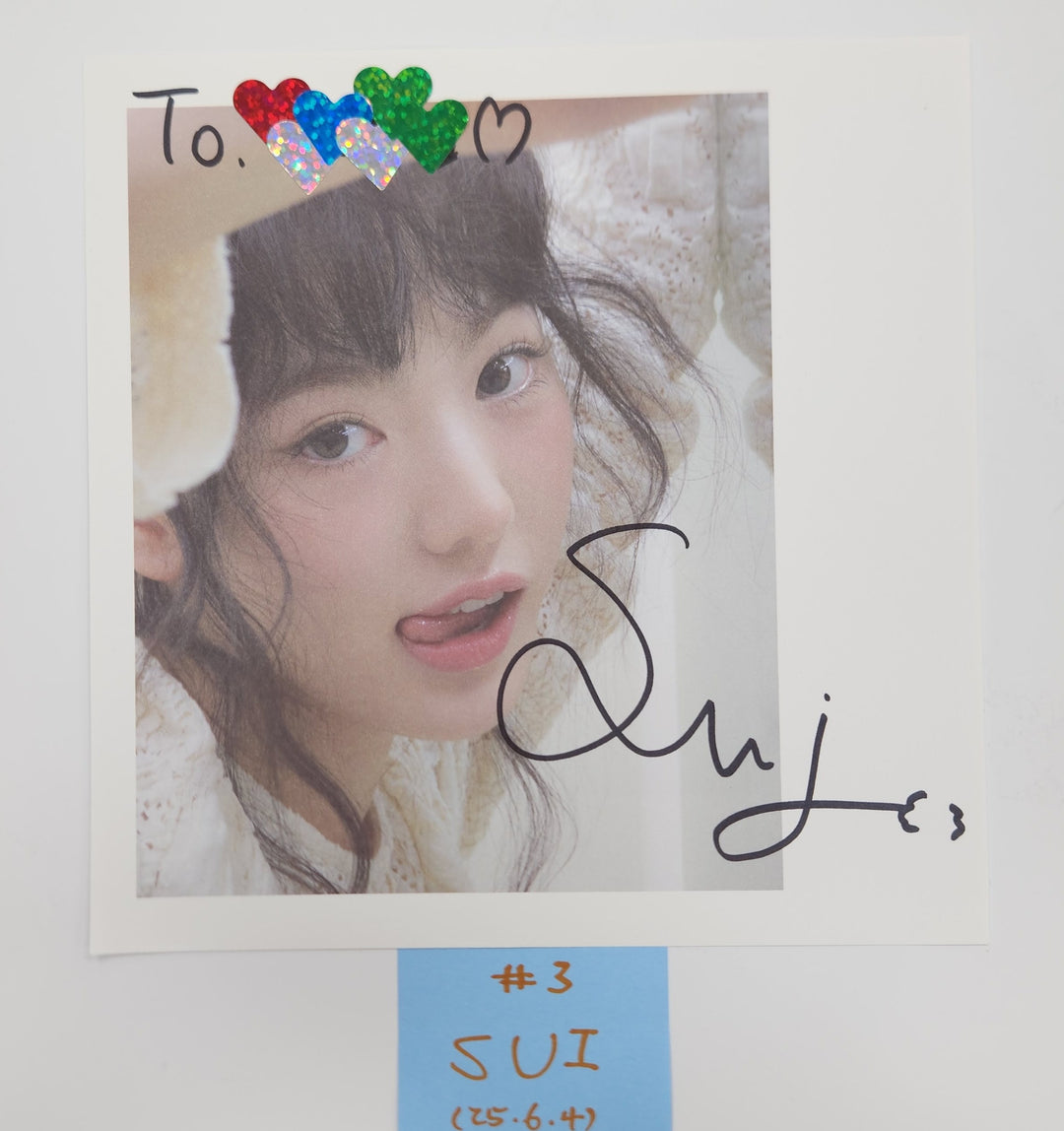 KiiiKiii "UNCUT GEM" - A Cut Page From Fansign Event Album [25.6.4]