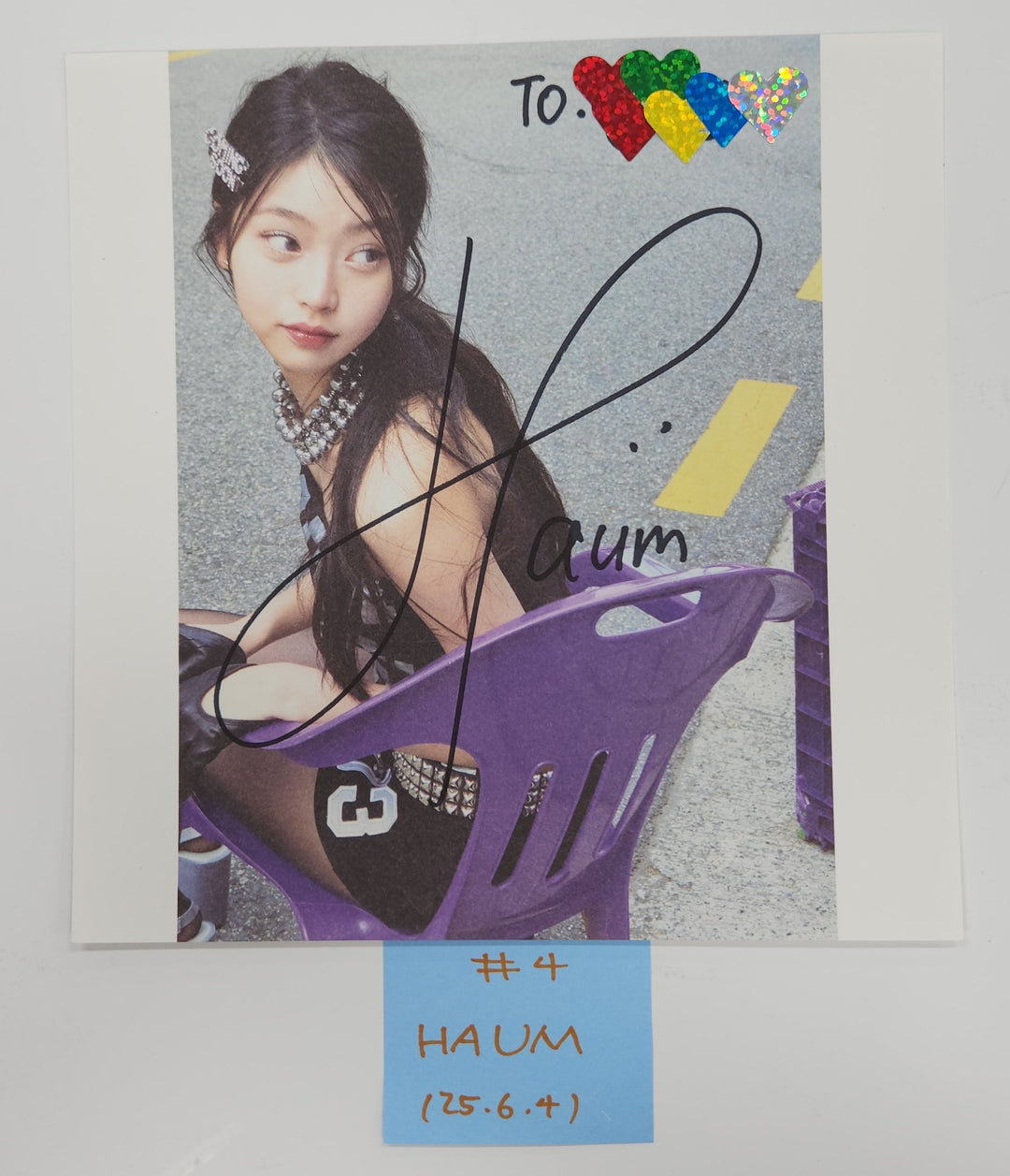 KiiiKiii "UNCUT GEM" - A Cut Page From Fansign Event Album [25.6.4]