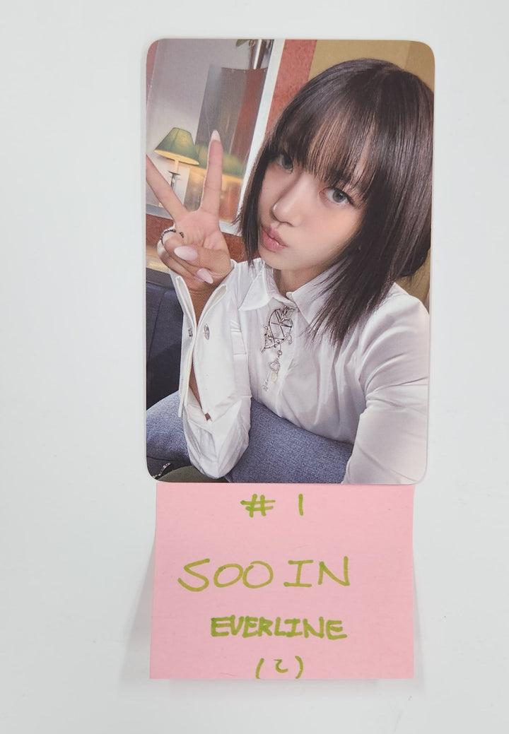 MEOVV "MY EYES OPEN VVIDE" -  Everline Fansign Event Photocard [25.6.5]