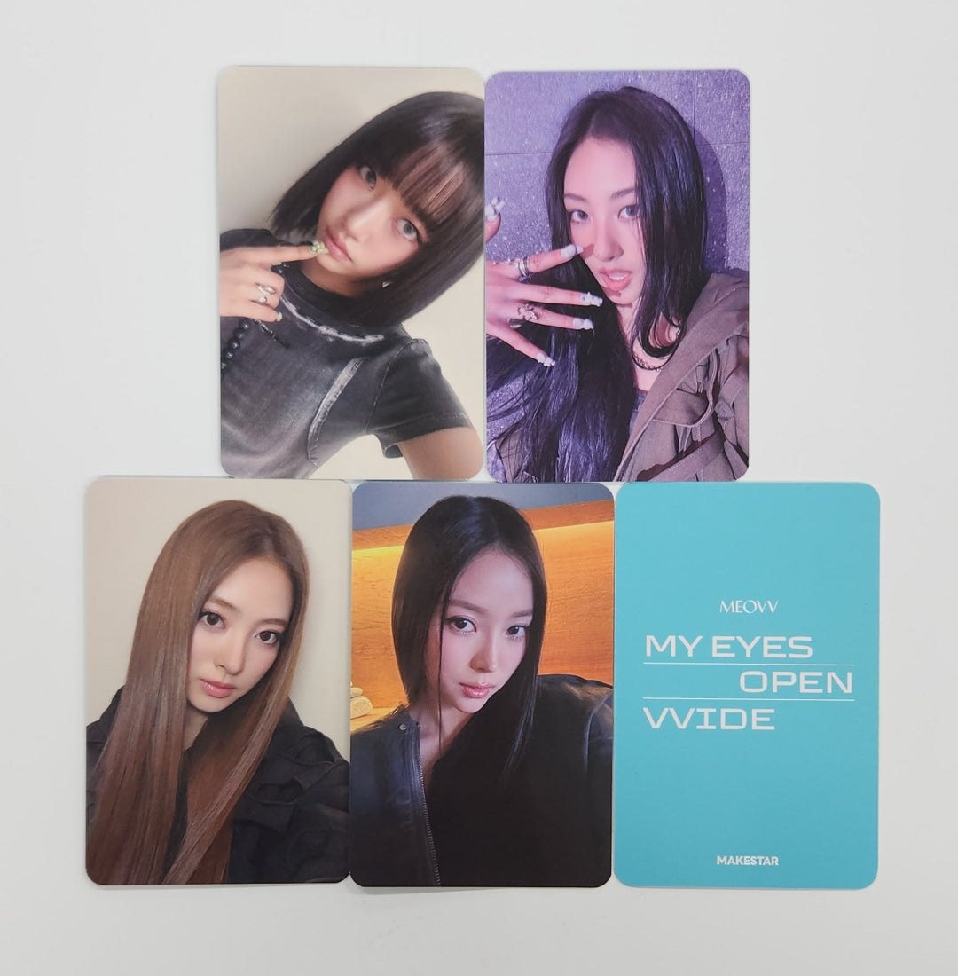 MEOVV "MY EYES OPEN VVIDE" -  Makestar Fansign Event Photocard [25.6.5]