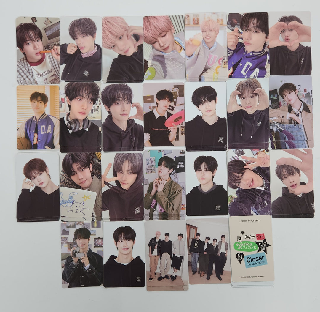 CLOSE YOUR EYES "CLOSER TO MY ARCHIVE" - Official Trading Photocard [25.6.5]