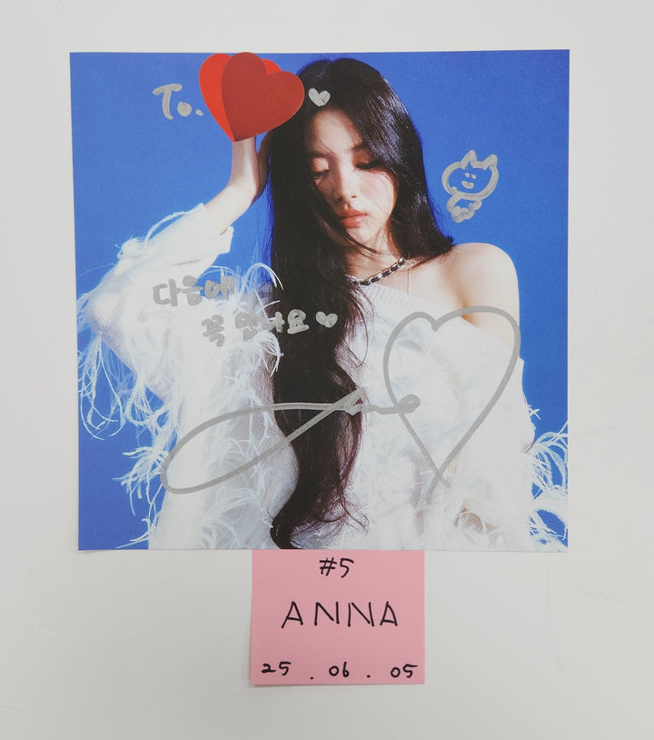 MEOVV "MY EYES OPEN VVIDE" -  A Cut Page From Fansign Event Album [25.6.5]