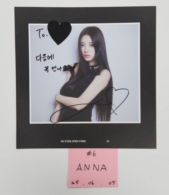 MEOVV "MY EYES OPEN VVIDE" -  A Cut Page From Fansign Event Album [25.6.5]