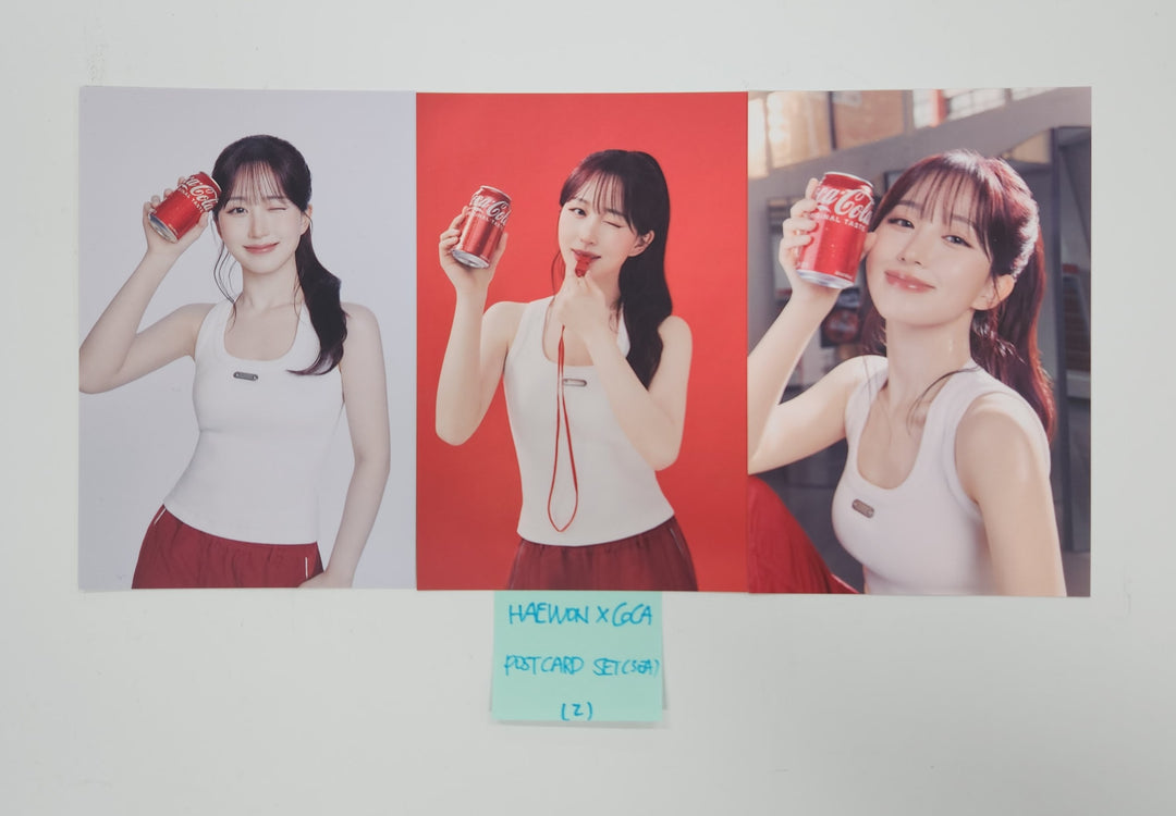 Haewon (Of NMIXX) - COCA COLA Event Postcard Set (3EA) [25.6.9]