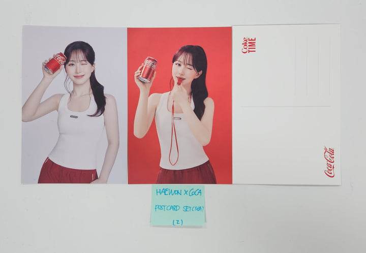 Haewon (Of NMIXX) - COCA COLA Event Postcard Set (3EA) [25.6.9]
