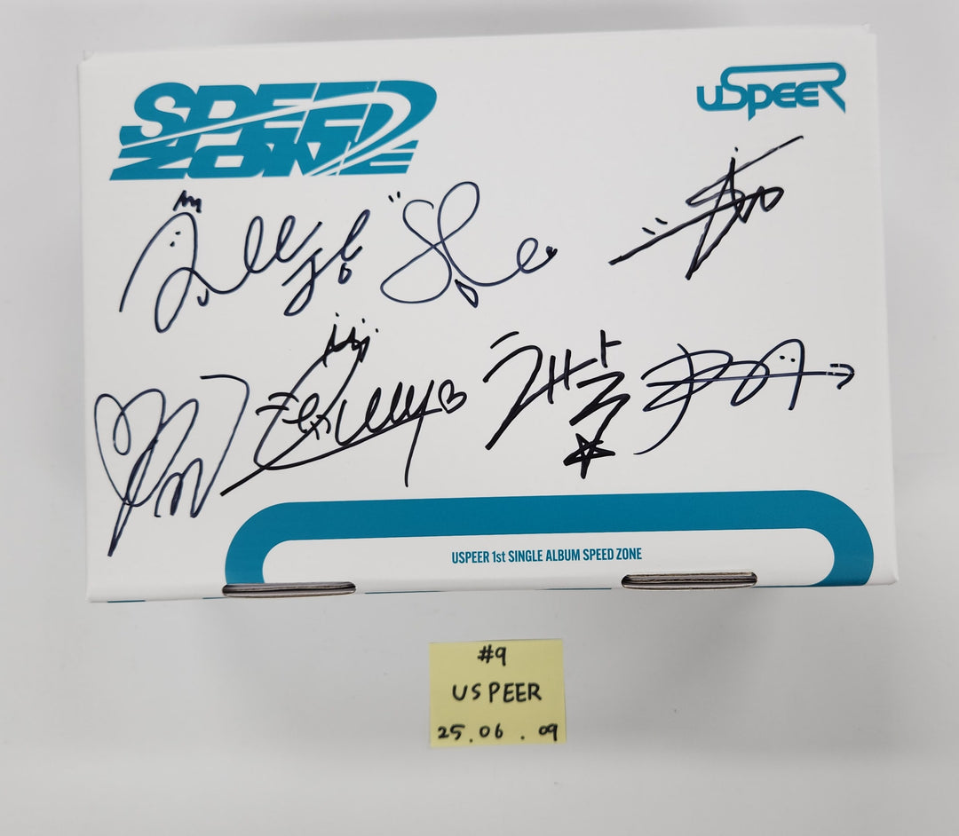 Enhypen "Desire : Unleash", USPEER "Speed Zone", N.Flying "Everlasting" - Hand Autographed(Signed) Promo Album [25.6.9]