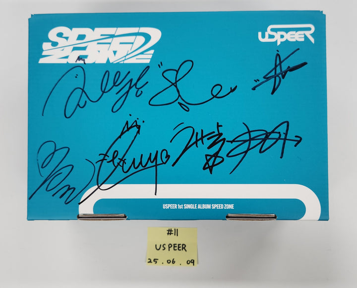 Enhypen "Desire : Unleash", USPEER "Speed Zone", N.Flying "Everlasting" - Hand Autographed(Signed) Promo Album [25.6.9]