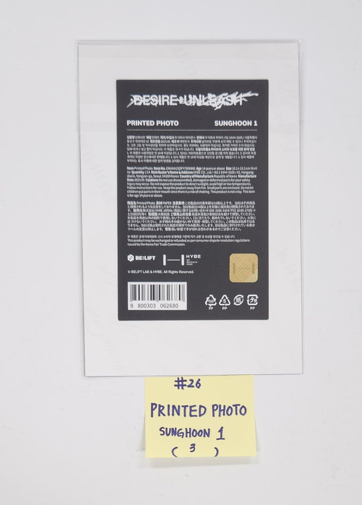 Enhypen "Desire : Unleash" - Pop-Up Store Official MD [25.6.9]