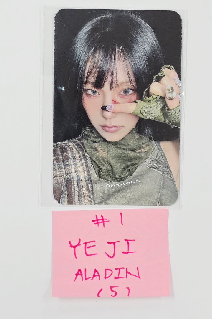 ITZY "Girls Will Be Girls" - Aladin Pre-Order Benefit Photocard [25.6.10]