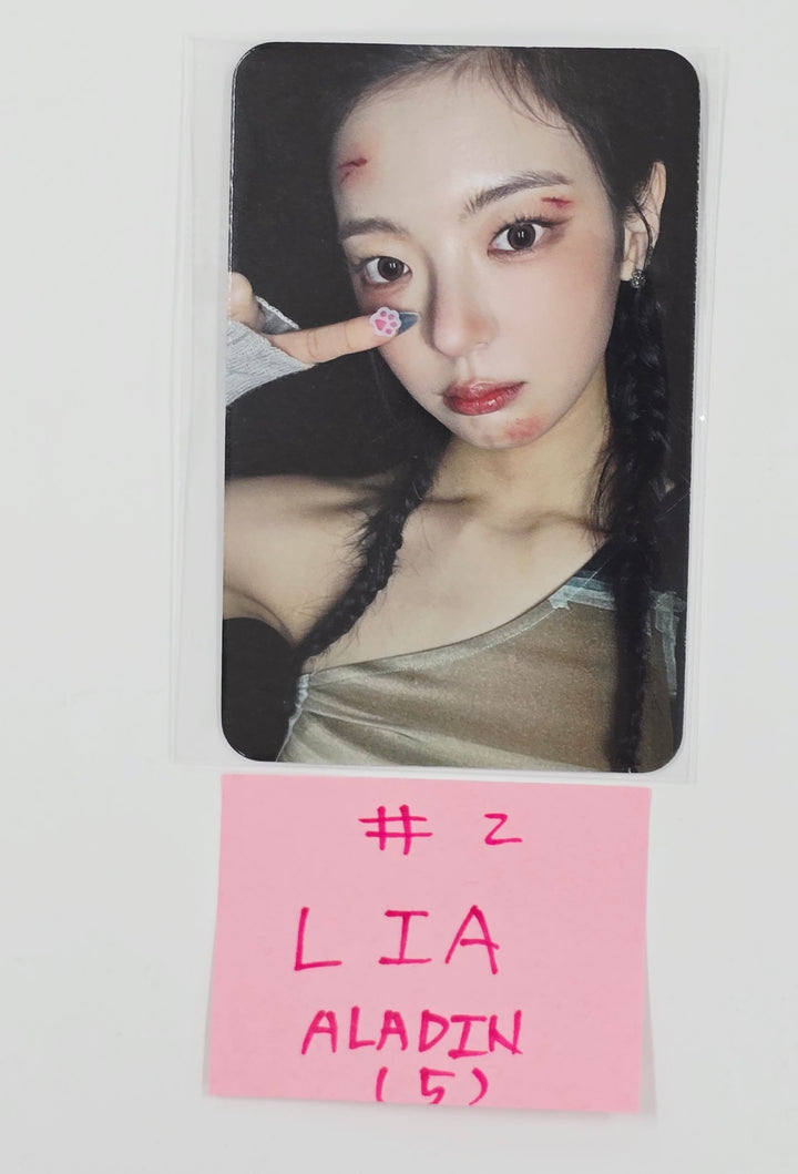 ITZY "Girls Will Be Girls" - Aladin Pre-Order Benefit Photocard [25.6.10]