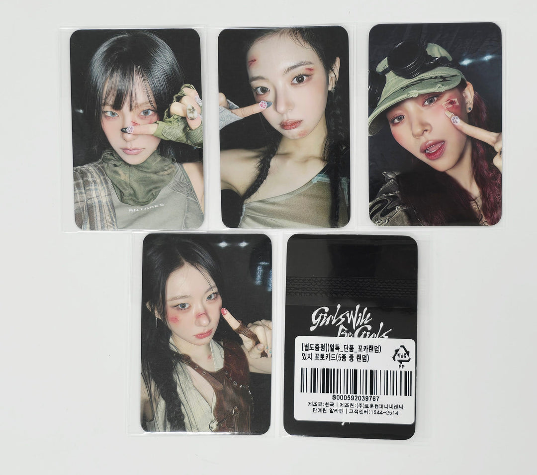 ITZY "Girls Will Be Girls" - Aladin Pre-Order Benefit Photocard [25.6.10]