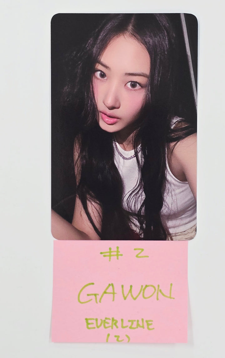 MEOVV "MY EYES OPEN VVIDE" -  Everline Fansign Event Photocard Round 2 [25.6.10]