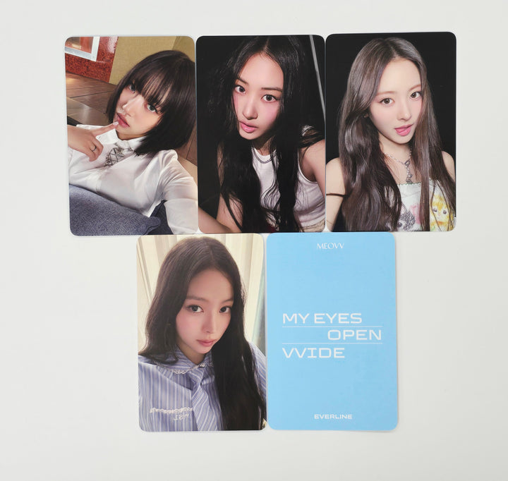 MEOVV "MY EYES OPEN VVIDE" -  Everline Fansign Event Photocard Round 2 [25.6.10]