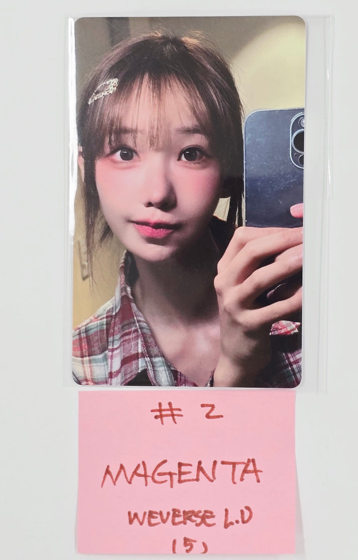 QWER "IN A MILLION NOISES, I'LL BE YOUR HARMONY" - Weverse Shop Lucky Draw Event Photocard [25.6.10]