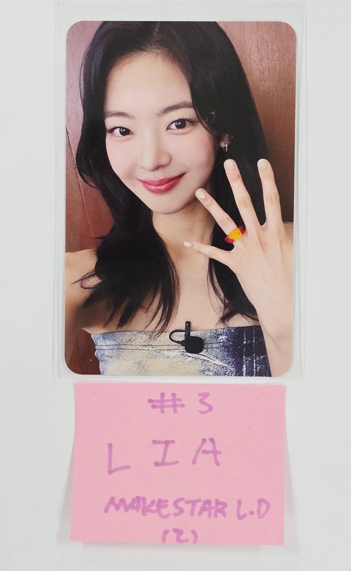 ITZY "Girls Will Be Girls" - Makestar Lucky Draw Event Photocard [25.6.10]