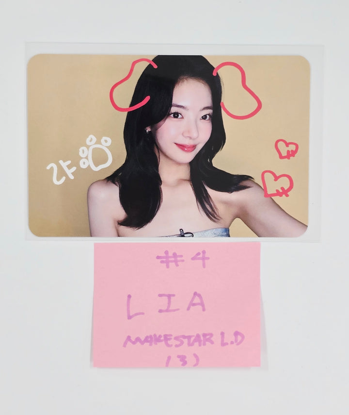 ITZY "Girls Will Be Girls" - Makestar Lucky Draw Event Photocard [25.6.10]