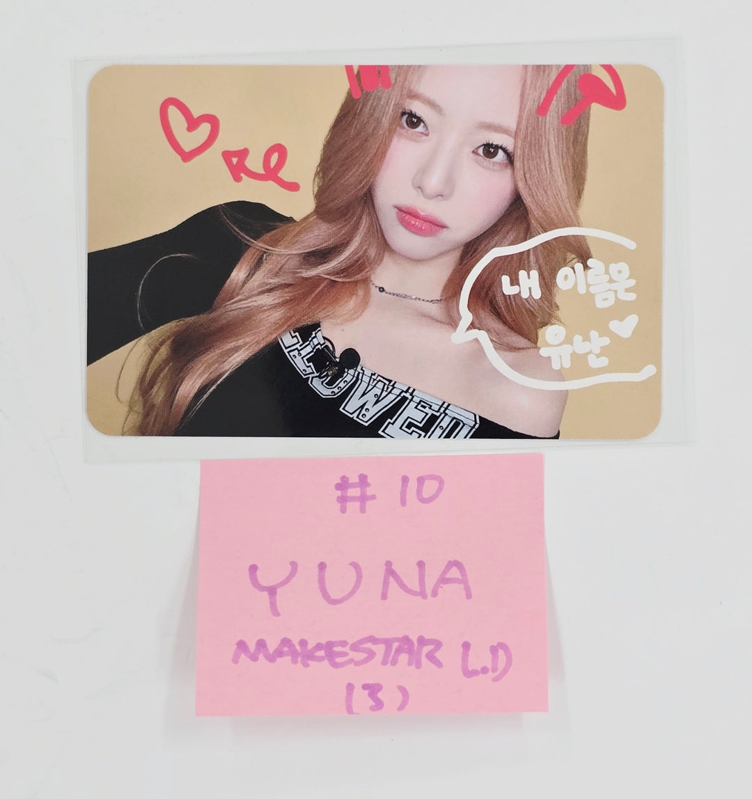 ITZY "Girls Will Be Girls" - Makestar Lucky Draw Event Photocard [25.6.10]
