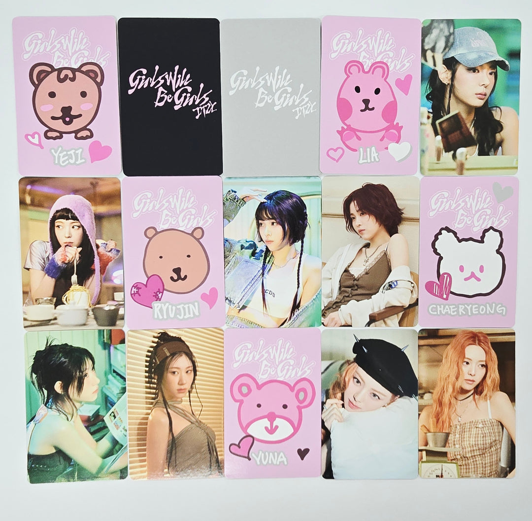ITZY "Girls Will Be Girls" - Official Trading Photocard [25.6.10]