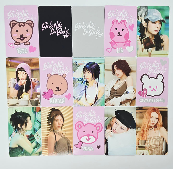 ITZY "Girls Will Be Girls" - Official Trading Photocard [25.6.10]