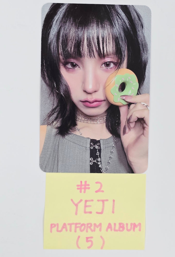 ITZY "Girls Will Be Girls" - Official Photocard [Platform Ver.] [25.6.10]