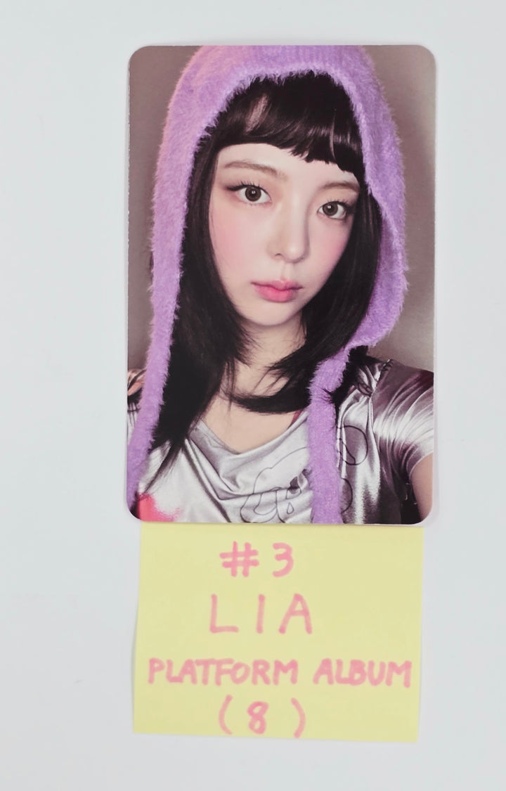 ITZY "Girls Will Be Girls" - Official Photocard [Platform Ver.] [25.6.10]