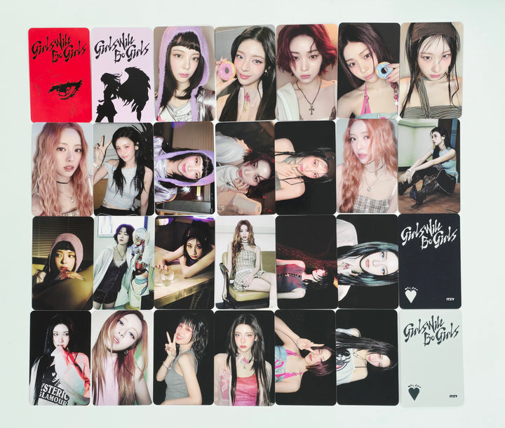 ITZY "Girls Will Be Girls" - Official Photocard [Platform Ver.] [25.6.10]