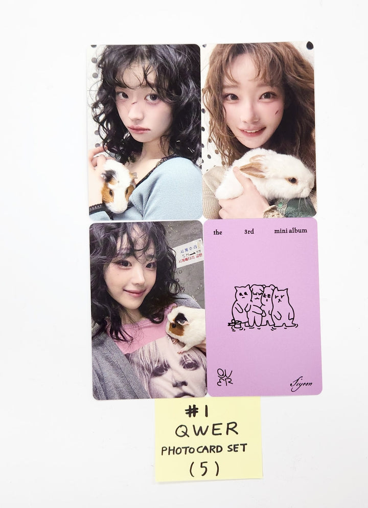 QWER "IN A MILLION NOISES, I'LL BE YOUR HARMONY" - Official Photocard [25.6.10]