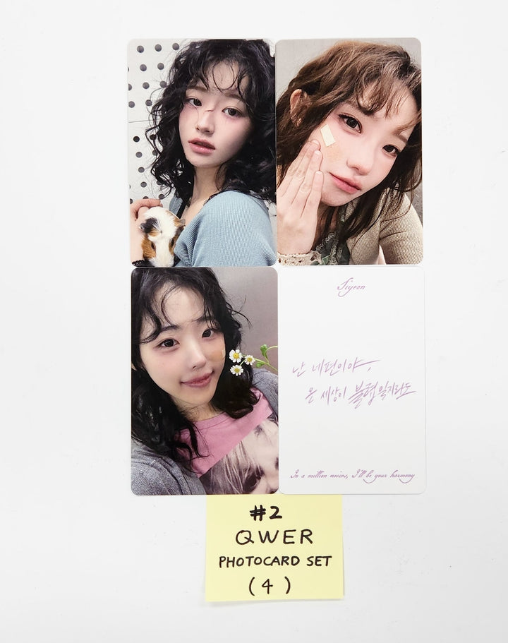 QWER "IN A MILLION NOISES, I'LL BE YOUR HARMONY" - Official Photocard [25.6.10]