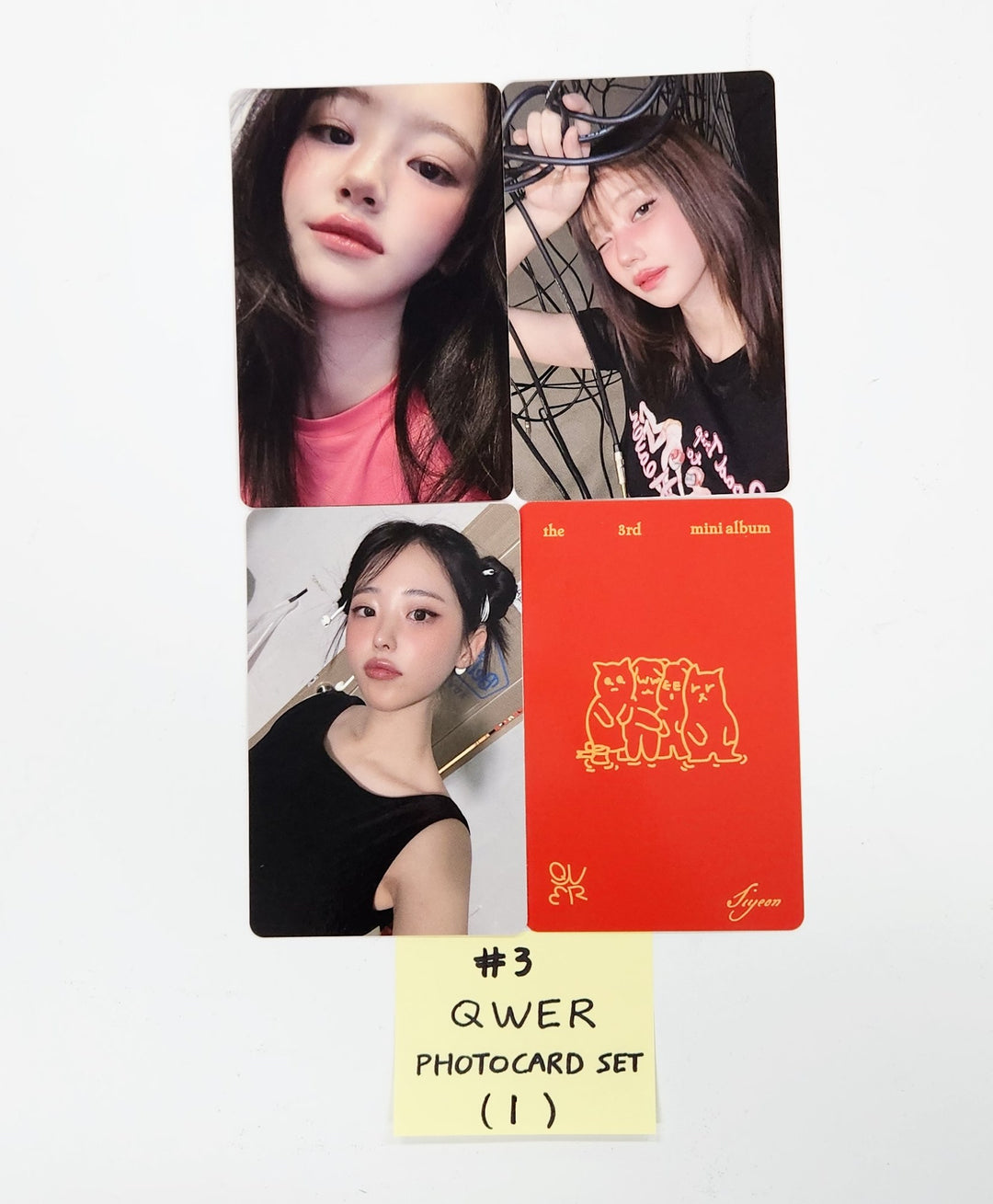 QWER "IN A MILLION NOISES, I'LL BE YOUR HARMONY" - Official Photocard [25.6.10]