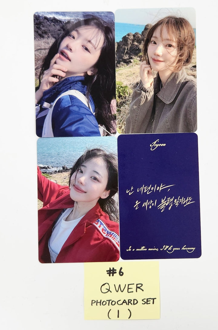 QWER "IN A MILLION NOISES, I'LL BE YOUR HARMONY" - Official Photocard [25.6.10]